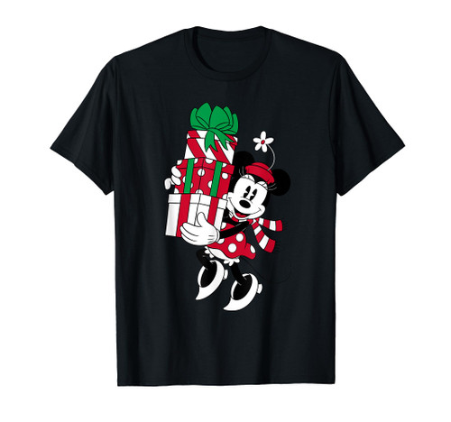 Disney Minnie Mouse Holiday Gifts T-Shirt
