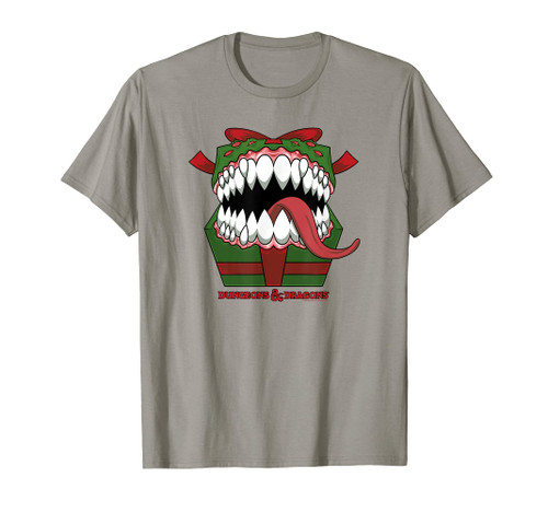 Dungeons & Dragons Christmas Gift Mimic Poster T-Shirt