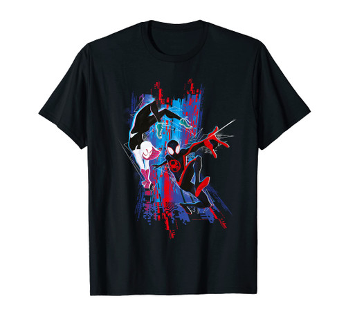 Marvel Spider-Man: Across the Spider-Verse Miles and Gwen T-Shirt