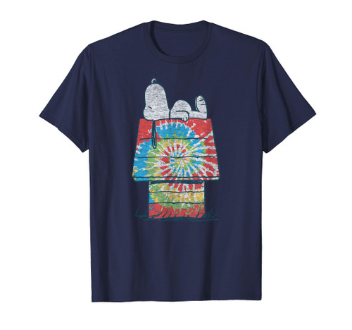 Peanuts - Snoopy Tie Dye House T-Shirt
