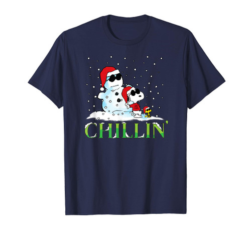 Peanuts Holiday Snoopy Chillin T-Shirt
