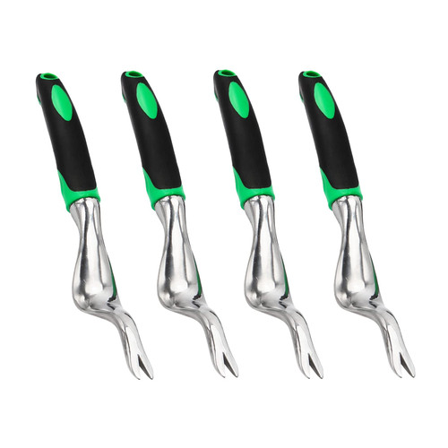 KLDOLLAR Weed Puller Weeding Tool Garden Hand Weeder with Ergonomic Handle, 4PCS Weed Removal Tools Gardening Lawn Farmland Transplant Plant Tool KLDOLLAR Weed Puller Weeding Tool Garden Hand Weeder with Ergonomic Handle, 4PCS Weed Removal Tools Gardening Lawn Farmland Transplant Plant Tool