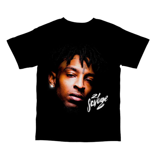 BLNKLV Savage Face ISSA Rich Flex Inspired T-Shirts (as1, Alpha, l, Regular, Regular) Black