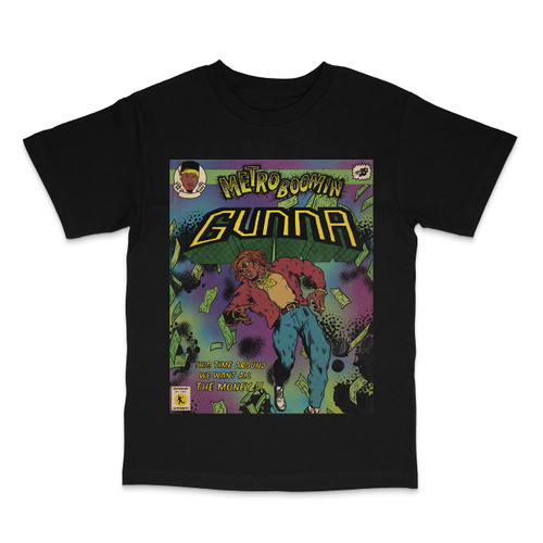 BLNKLV Wunna Slime SLATT T-Shirt (as1, Alpha, l, Regular, Regular) Black