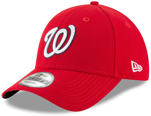 New Era MLB The League 9FORTY Adjustable Hat Cap One Size Fits All (Washington Nationals Red) New Era MLB The League 9FORTY Adjustable Hat Cap One Size Fits All (Washington Nationals Red)