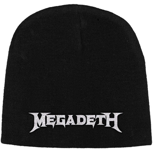 Megadeth Men's Logo Beanie Knit Winter Hat Black