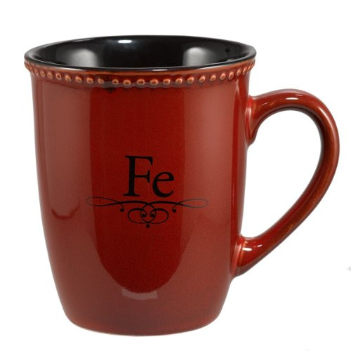 Taza roja Fe