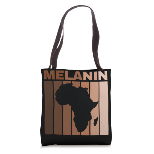 Black History Month African American Pride Melanin Tote Bag Black History Month African American Pride Melanin Tote Bag