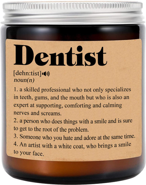 Dentist Definition Candle - Gift for Dentist - Dentist Candle - Dentist Office Candle - Dentist Gift - Dental Office Gift