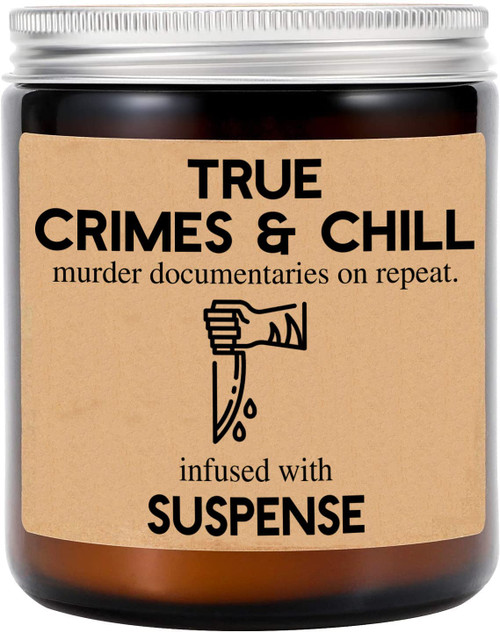 True Crimes & Chill Candle My Favorite Murder True Crime Gifts Crime Junkie Murder Mystery Murder Shows Soy Candles True Crimes & Chill Candle My Favorite Murder True Crime Gifts Crime Junkie Murder Mystery Murder Shows Soy Candles