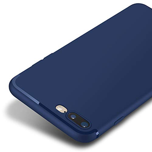 BYOBCREW iPhone 8 Plus/7 Plus Case, Perfect Slim Fit Ultra Thin Protection Series TPU for iPhone 7 Plus/iPhone 8 Plus Case?Blue?