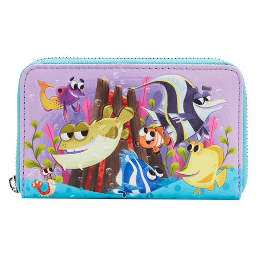 Loungefly Pixar Moments Finding NEMO Tank Zip Around Wallet Loungefly Pixar Moments Finding NEMO Tank Zip Around Wallet