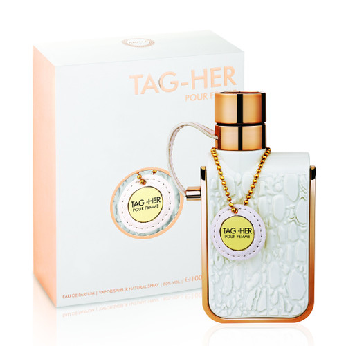 Armaf Tag Her By Eau De Parfum Spray, Clear, oriental floral, 3.4 Ounce