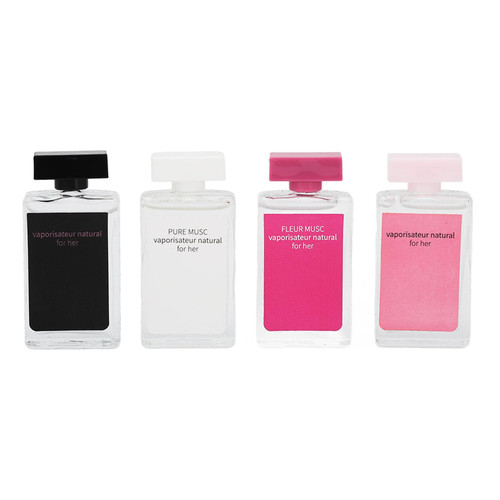 zjchao 4pcs Female Perfume, Long Lasting Light Fragrance Perfume Set,Women Flower Floral Fragrance Perfume Spray, for Dating Office