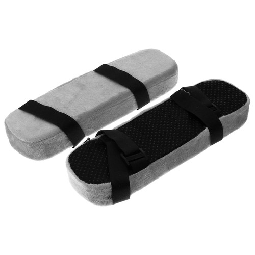 LALAFINA 2pcs pad armrest Cover Armchair Gaming Chair Office Supplies Chair Armrest Pillow Elbow Pads Wheelchair armrest Pads Cushion Cover arm Guard Pillow for Office Chair Office Chair