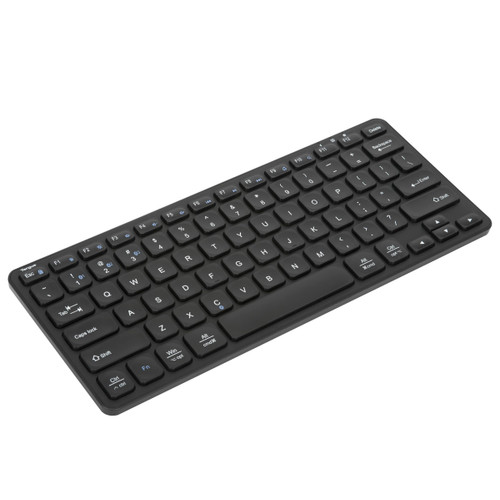 Targus Compact Multi-Device Bluetooth Keyboard - Compatible with Chrome OS, Windows, macOS, iOS, and Android (AKB862US)