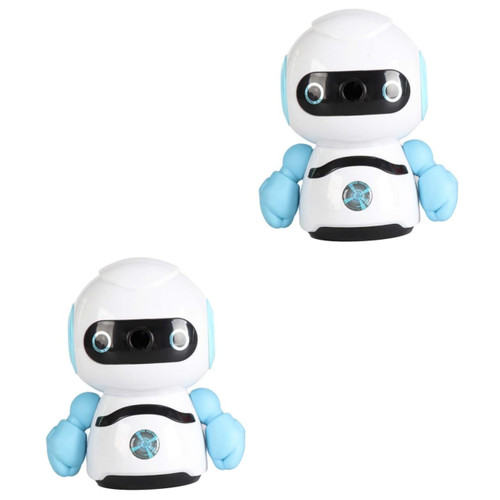 LALAFINA 2pcs Pencil Sharpener Cartoon Sharpener Automatic Planer Student