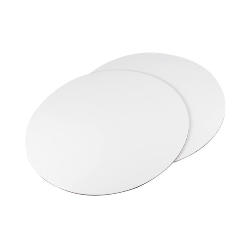 IMIKEYA 6pcs Oil Painting Canvas Easels for Painting Canvas Painting Canvas Board Painting Panels Round Canvas Painting Acrylic Circles 4 Inch Round Wooden Discs White Blank Acrylic Paint
