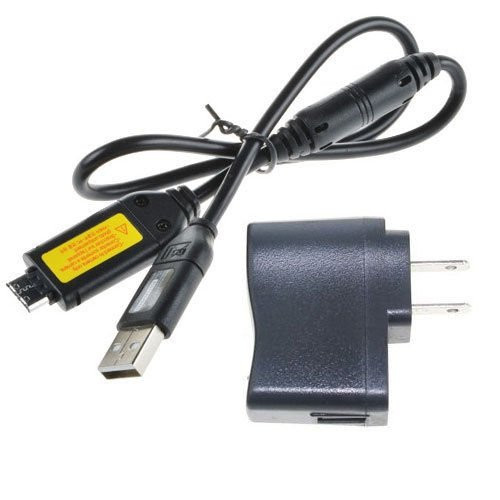 yan USB AC Adapter Camera Battery Charger Cord for Samsung ST700 ST5000 ST5500 SL50