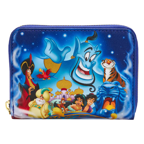Loungefly Licensed Disney Aladdin 30th Anniversary Zip-Around Wallet Loungefly Licensed Disney Aladdin 30th Anniversary Zip-Around Wallet