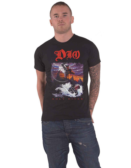 Plastic Head Dio 'Holy Diver' (Black) T-Shirt (Medium)