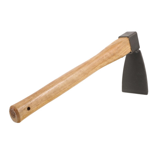 WOONEKY Garden Hand Hoe Mattock Hoe Soil Hoe for Agriculture Hoe Garden Tool Hand Plow Hoe Sturdy Gardening Hoe Planting Gardening Hoe Weeding Sickle Mattock Tool Fork Hoe Steel Weeds Wood