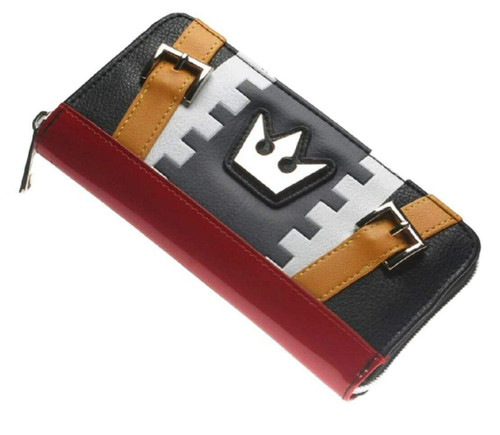 Kingdom Hearts Sora Trifold Satchel Fold Womens Hand Purse Clutch Wallet