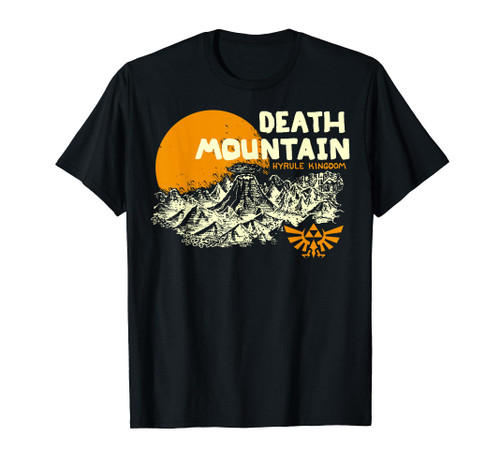 Nintendo Legend Of Zelda Hyrule Death Mountain Scenery T-Shirt