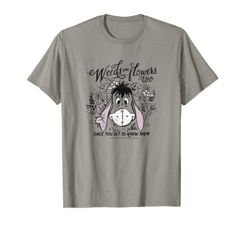 Disney Winnie The Pooh Eeyore Weeds Are Flowers Too,Short Sleeve T-Shirt Disney Winnie The Pooh Eeyore Weeds Are Flowers Too,Short Sleeve T-Shirt