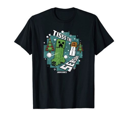Minecraft Christmas Tisss The Season T-Shirt