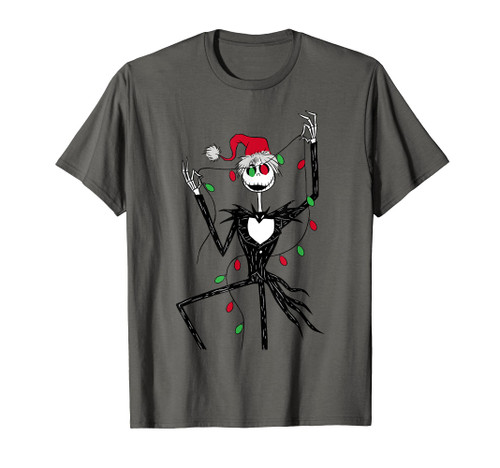 Disney The Nightmare Before Christmas Jack String Lights T-Shirt
