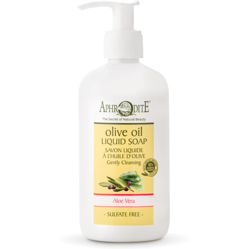 APHRODITE Olive Oil Liquid Soap with Chamomile & Aloe Vera