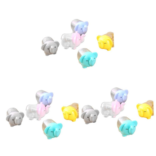 NUOBESTY 30 pcs Cartoon Sharpener Pencil Sharpener Modeling Child