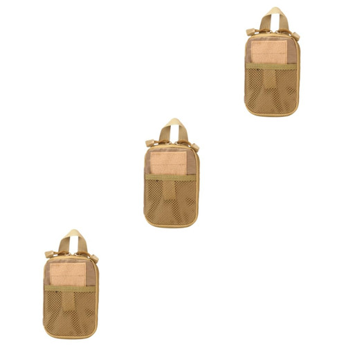 GLEAVI 3pcs Supplies Bag Medicine Storage Bag Medication Storage Bags First Responder Bag Empty Emergency Bag Medicine Organizer Bag First Aid Storage Bag Medkit First Aid Kit Travel