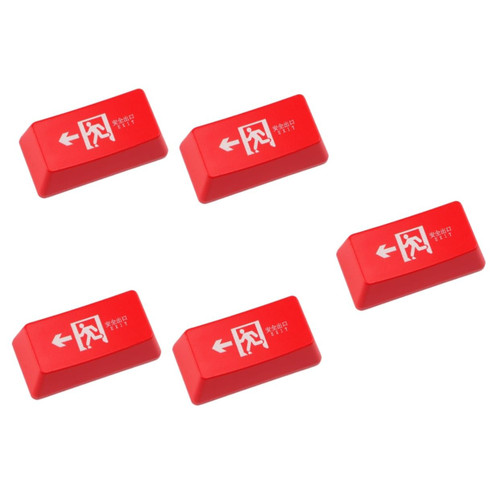 Gatuida 5pcs Keycap Key Cap for Mechanical Keyboard Key Cap for Gaming Keyboard Mechanical Keyboard Accessories Mechanical Keyboard Key Cap Shine Through Key Cap Perspective Computer