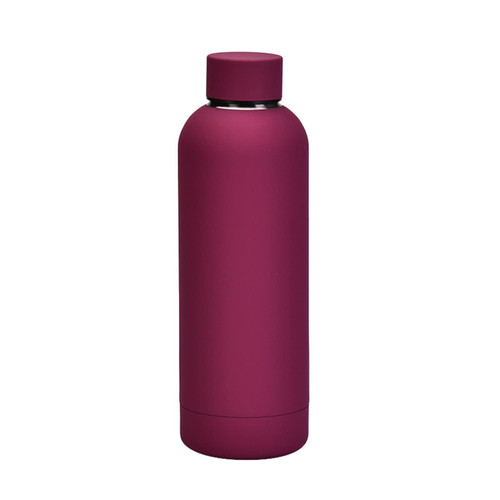 Vacuum Flask Stainless Steel Portable Thermos Bottle Outdoor Sports Water Bottle Big Belly Cup Drink Bottle Travel Mug (Capacity : 500ml, Color : Wine red) Vacuum Flask Stainless Steel Portable Thermos Bottle Outdoor Sports Water Bottle Big Belly Cup Drink Bottle Travel Mug (Capacity : 500ml, Color : Wine red)