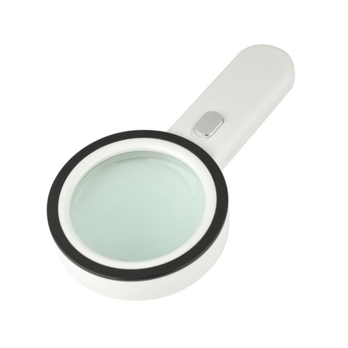GLEAVI 1pc Magnifying Lens with Light Magnifier Magnifying Mirror Magnify Glass Magnifying Glass with Light Pocket Magnifying Glass Mini Loupe White Glasses Jewelry Work