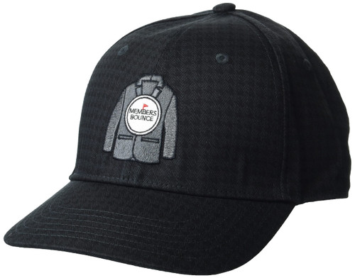adidas Golf Men's Standard Members Bounce Hat, Carbon, OSFM