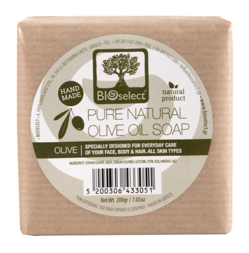 BIOselect Pure Natural Olive Oil Soap (200 G)