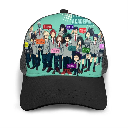 lwufnok Anime My Hero Academia hat Adjustable Anime hat Baseball Cap Mens Womens Kids