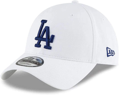 New Era MLB Core Classic 9TWENTY Adjustable Hat Cap One Size Fits All (Los Angeles Dodgers White) New Era MLB Core Classic 9TWENTY Adjustable Hat Cap One Size Fits All (Los Angeles Dodgers White)