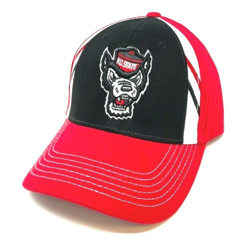 North Carolina NC State Wolfpack Curved Bill Adjustable Hat North Carolina NC State Wolfpack Curved Bill Adjustable Hat