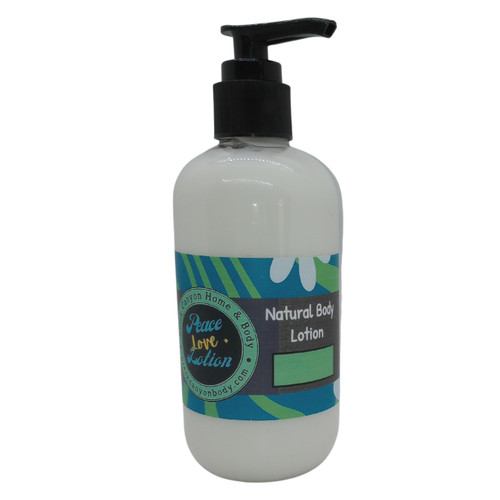 Peace Love + Lotion Banana Kiwi Scented Natural Body Lotion, 12 Oz