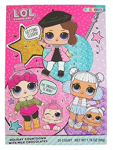 L.O.L.! SURPRISE Holiday Countdown Advent Calendar with Chocolates