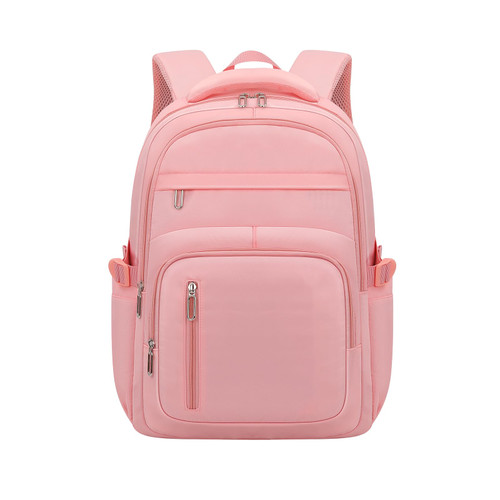 KBTYE Cute School Backpack for Women Men Casual Travel Laptop Backpack Aesthetic Lightweight College Bookbags for Kids(Pink)
