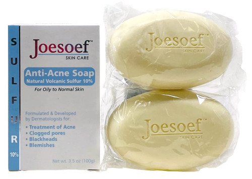 JOESOEF SKIN CARE Sulfur Soap with Salicylic Acid for Acne JOESOEF SKIN CARE Sulfur Soap with Salicylic Acid for Acne