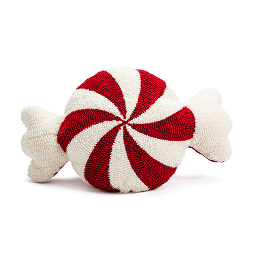 AngBiong Christmas Pillows Christmas Candy Cane Throw Pillows Red and White Christmas Decorations Cute Lollipop Pillow for Couch Cushion Sofa ? Bedroom (Candy)