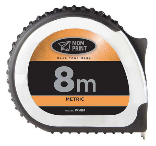 8 m Tape Measures, 25 mm Blade