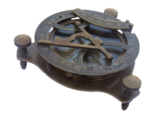 Brass Antique Sundial Compass 5" Nautical Decor with Wooden Box Vintage Marine Gift Compass Personalized Gift, Wedding Gift Brass Antique Sundial Compass 5" Nautical Decor with Wooden Box Vintage Marine Gift Compass Personalized Gift, Wedding Gift