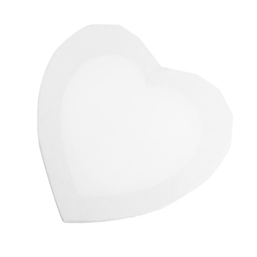 HEALEEP 2pcs Loving Heart Painting Board Oil Paint Canvas Board paneles acusticos Artist Painting Artist Canvas Board Canvas Panels Wood Frames Oil Painting Canvas White to Stretch